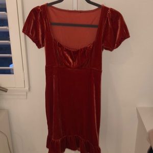 velvet dress